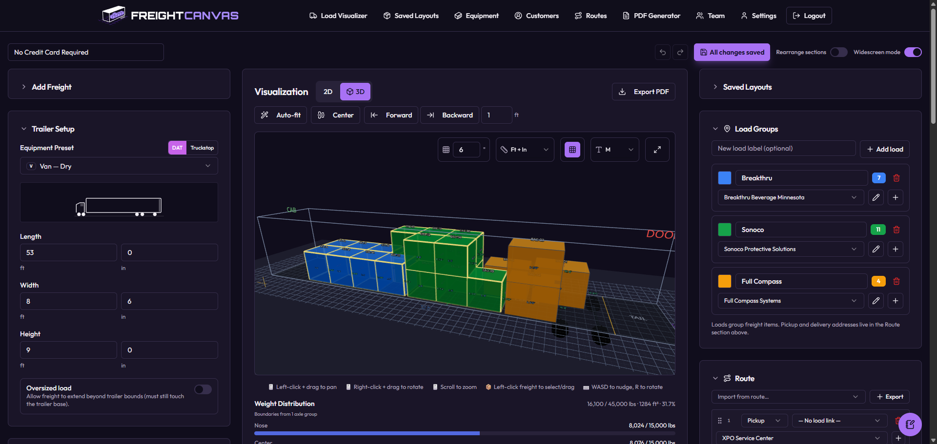 3D Load Visualizer